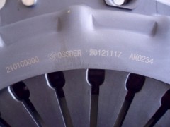 DZ9114160034,離合器壓盤430,濟南金廣發商貿有限公司