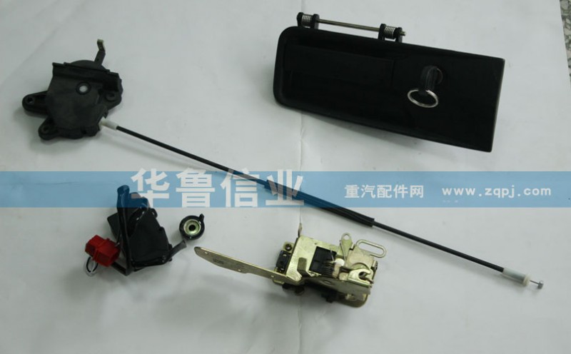 WG1664340002,門鎖總成A7,濟南約書亞汽車配件有限公司（原華魯信業）