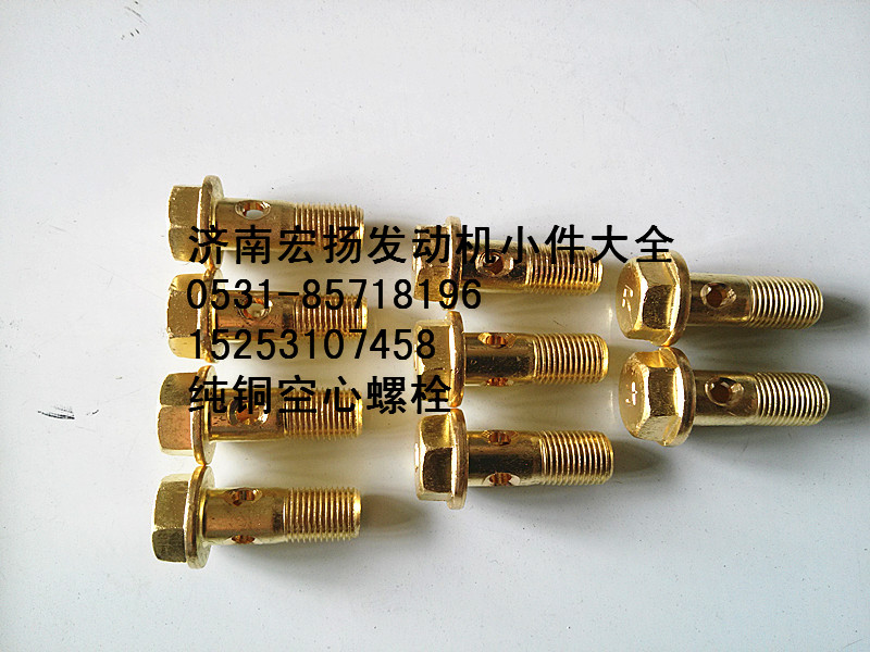 純銅放氣管空心螺栓   612630040117/612630040117