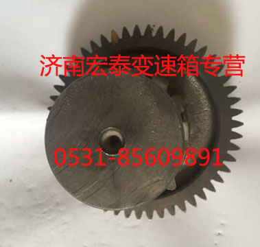 16JS200T-1707050 法士特 16檔 付箱焊接軸（副箱加長中間軸）/16JS200T-1707050