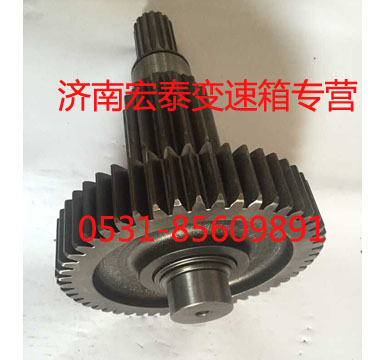 16JS200T-1707050 法士特 16檔 付箱焊接軸（副箱加長中間軸）/16JS200T-1707050