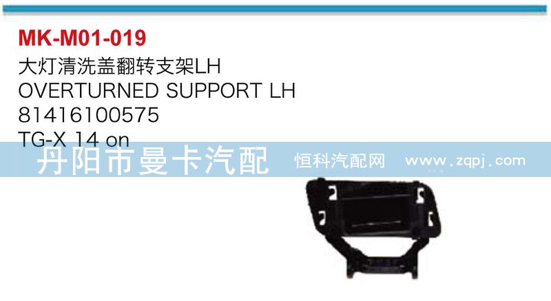 大燈清洗蓋翻轉支架81416100575/81416100575,81416100576