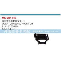 大燈清洗蓋翻轉(zhuǎn)支架81416100575