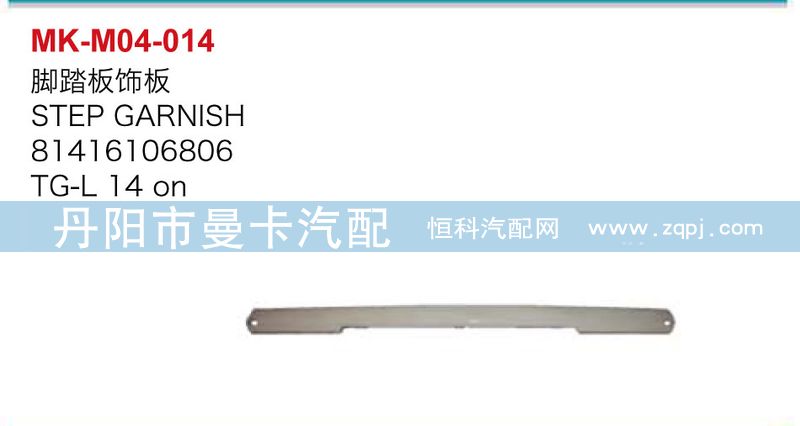 腳踏板飾板81416106806/81416106806
