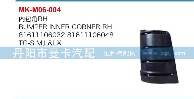 內包角81611106032，81611106033/81611106032，81611106033