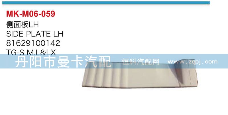 側面板81629100143，81629100142/81629100143
