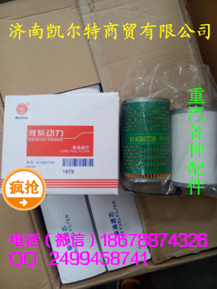 濟南凱爾特  中國重汽 濰柴柴油濾芯/614080739