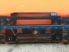 ,上汽紅巖杰獅自卸車三節式鐵保險杠 保險杠中段,濟南匯達汽配銷售中心