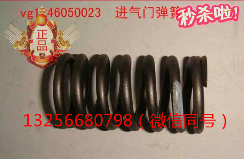 VG1246050023重汽豪沃斯太爾金王子發動機進氣門彈簧/VG1246050023
