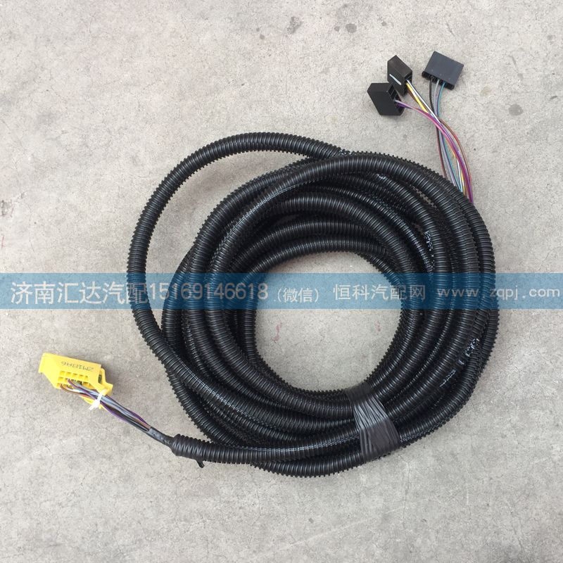 重汽豪沃尾燈分接線束，車架線后尾燈線束/