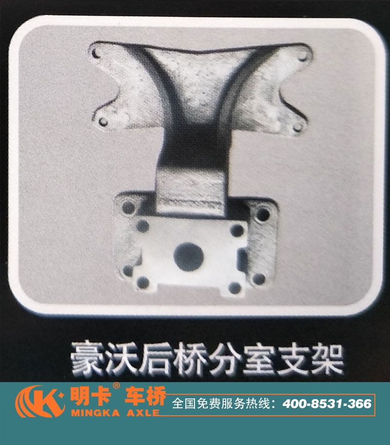 豪沃后橋分室支架，明卡車橋/