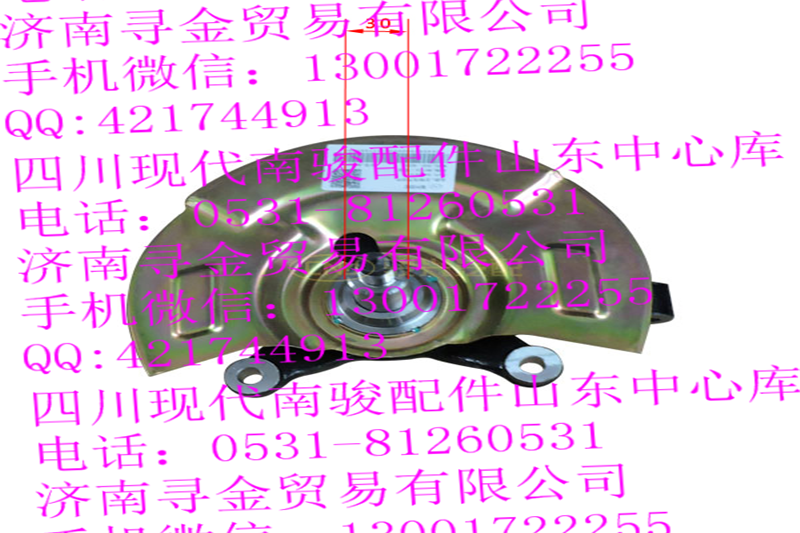 豪沃輕卡左轉向節合件/