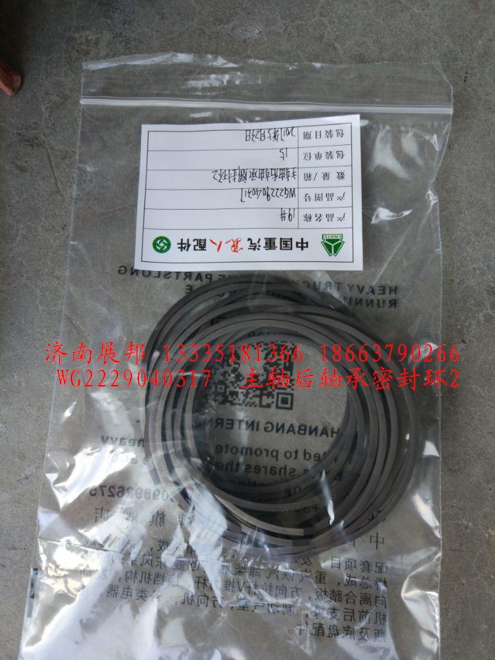 主軸后軸承密封環2/WG2229040317