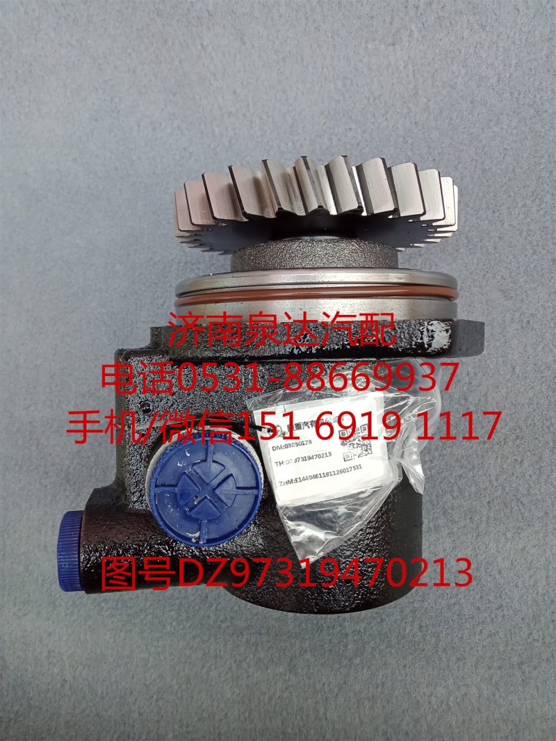 陜汽X3000原廠液壓轉向油泵、助力泵DZ973199470213/DZ97319470213