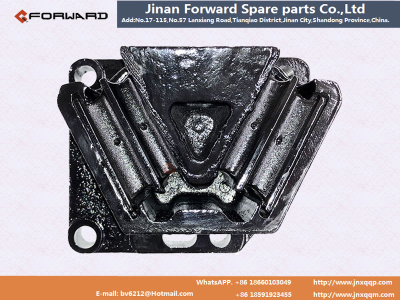 DZ95259590168,Engine front right shock pad,濟南向前汽車配件有限公司