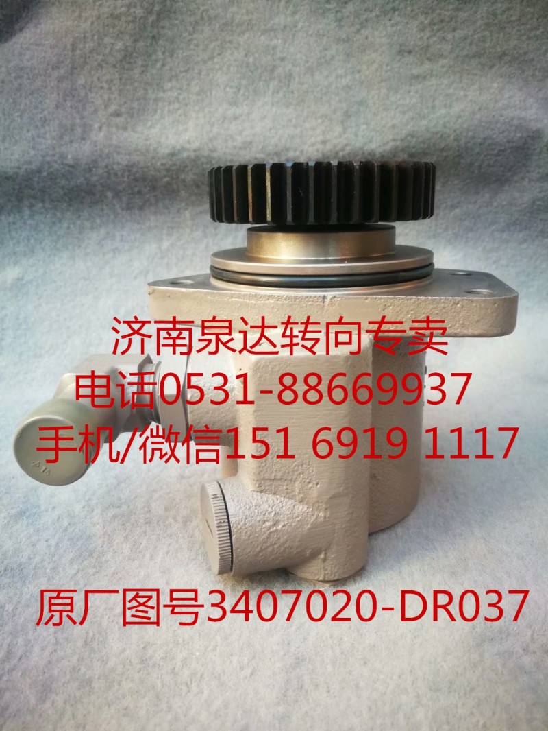 一汽解放新大威 奧威 悍威 JH6轉向泵 助力泵 液壓泵/3407020-DR037