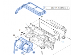 2195206  1854876,Warm air blower,濟南向前汽車配件有限公司
