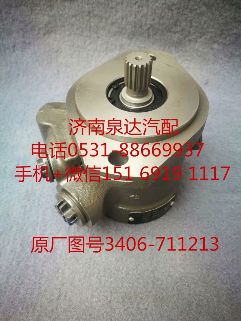 上汽紅巖杰獅 新金剛轉向油泵、助力泵3406-711213/3406-711213