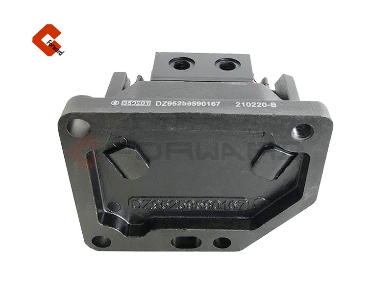 DZ95259590167,Left front shock pad,濟(jì)南向前汽車配件有限公司