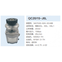 錫柴4DL.6DL.6SL發動機轉向泵助力泵齒輪泵液壓油泵
