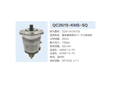 DZ9118130103,轉(zhuǎn)向助力泵,濟南泉達汽配有限公司