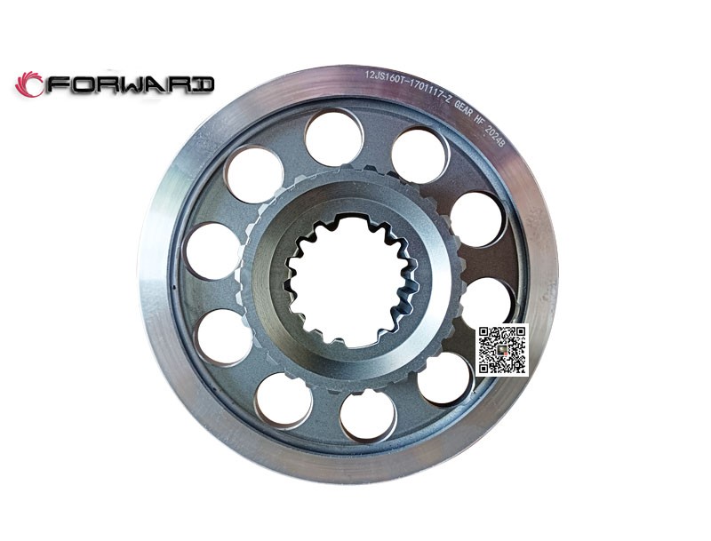 12JS160T-1701117-Z,1/2 gear slide sleeve,濟南向前汽車配件有限公司