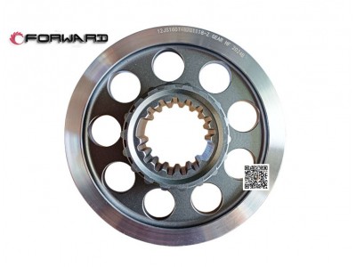 12JS160T-1701118-Z,3/4 speed slide sleeve,濟(jì)南向前汽車(chē)配件有限公司