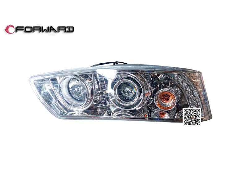 1U80037100002,Right headlight assy,濟南向前汽車配件有限公司