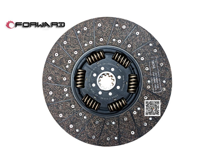 1878 655 091  離合器從動盤,Clutch driven disc,濟南向前汽車配件有限公司