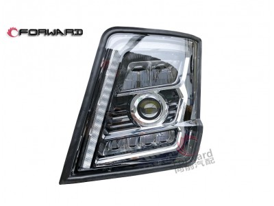 DZ97189723351 左前組合燈,Left front combination lamp,濟(jì)南向前汽車配件有限公司