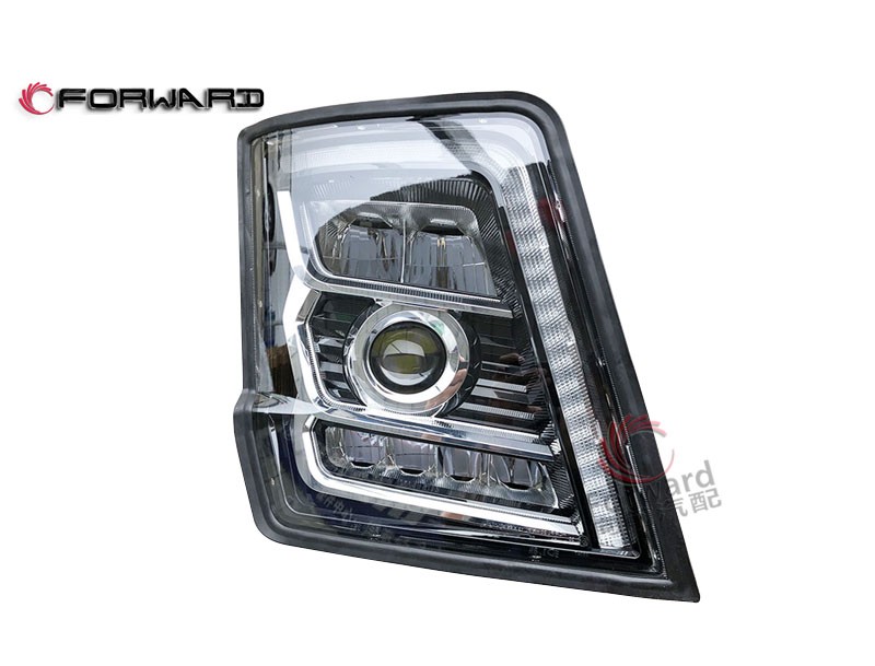 陜汽重卡 X5000 底盤電器系統前照燈LED/DRL/BOCO配件/DZ97189723361 右前組合燈