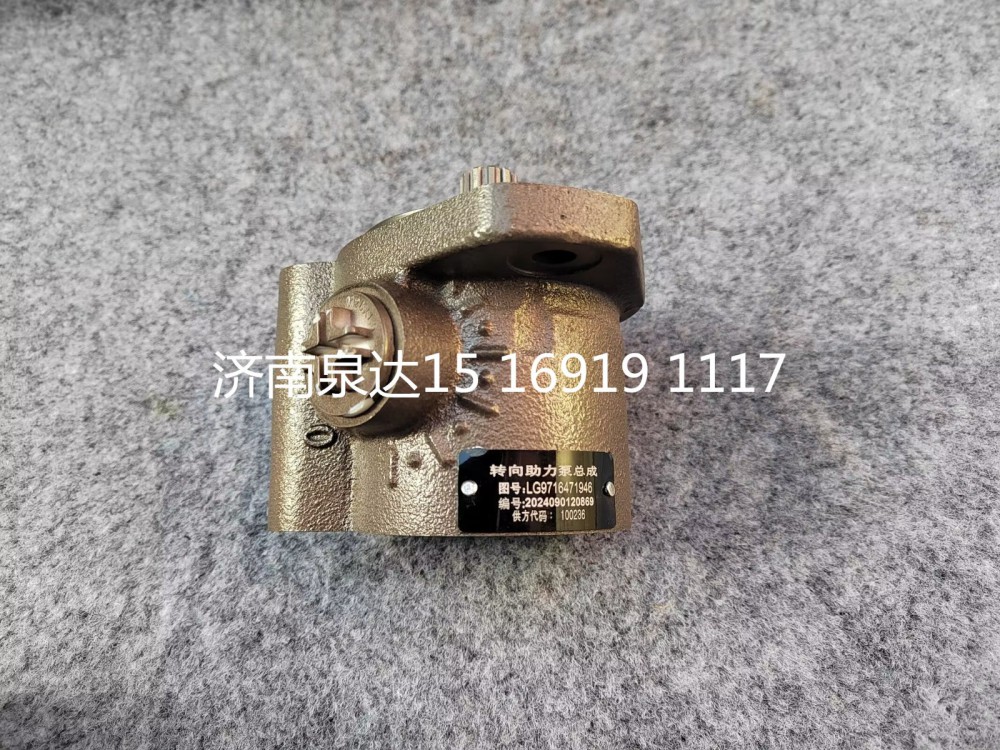 重汽輕卡動力轉向助力油泵助力泵液壓泵葉片泵/LG9716471946