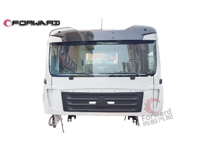 811-#0500-0425寬體加長(zhǎng)駕駛室體（帶后窗）,Broad body extended cab body (with rear window),濟(jì)南向前汽車配件有限公司