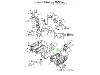 195-03-19130  變速箱上散熱器,Radiator on the transmission,濟(jì)南向前汽車配件有限公司