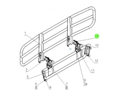2154-2803270  鉸鏈總成,Hinge assembly,濟南向前汽車配件有限公司