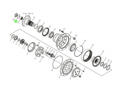 Q43870 孔用鋼絲擋圈,Retaining ring,濟南向前汽車配件有限公司