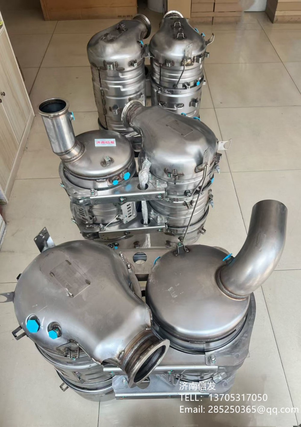 AZ9H3154620001汕德卡U型垂直后處理器SCR濟南信發/AZ9H3154620001