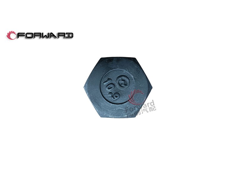 SHACMAN HANDE HD9.5T 行走前橋系統  Q151B2480TF2 轉向節臂螺栓/Q151B2480TF2  六角頭螺栓