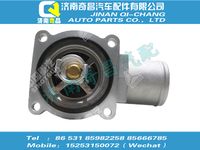 vg1096069601,SITRAK配件節溫器總成（80度）,濟南奇昌汽車配件有限公司