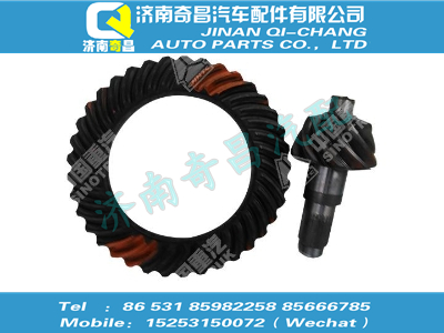 810-35199-6596,SITRAK配件被動-主動錐齒輪副參數表 (37：10),濟南奇昌汽車配件有限公司