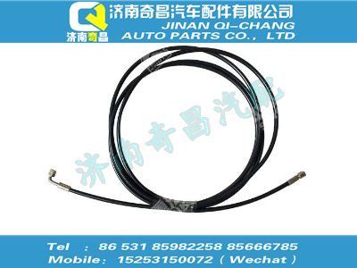 wg9925820216,HOWO配件 HOWO單彎軟管(3600),濟南奇昌汽車配件有限公司