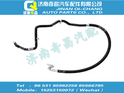 wg1642820045,王牌配件 王牌蒸-壓軟管總成(匯眾達、D12),濟南奇昌汽車配件有限公司
