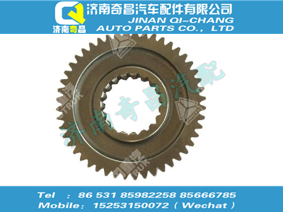 wg2210040062,王牌配件 王牌主軸二擋齒輪,濟南奇昌汽車配件有限公司