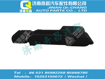 wg9725190160,T5G配件 T5G雙筒式旋風管進氣道總成,濟南奇昌汽車配件有限公司