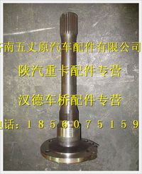 陜汽德龍漢德車橋貫通軸帶發蘭 (φ180端齒)